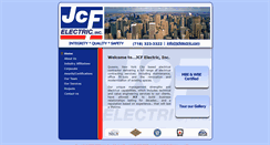 Desktop Screenshot of jcfelectric.com